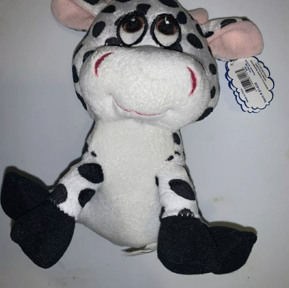 RBI Cutie Pies Cow Plush Stuffed Animal